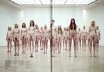 Vanessa Beecroft VB35 Guggenheim New York 1998 - bullsh!ft -